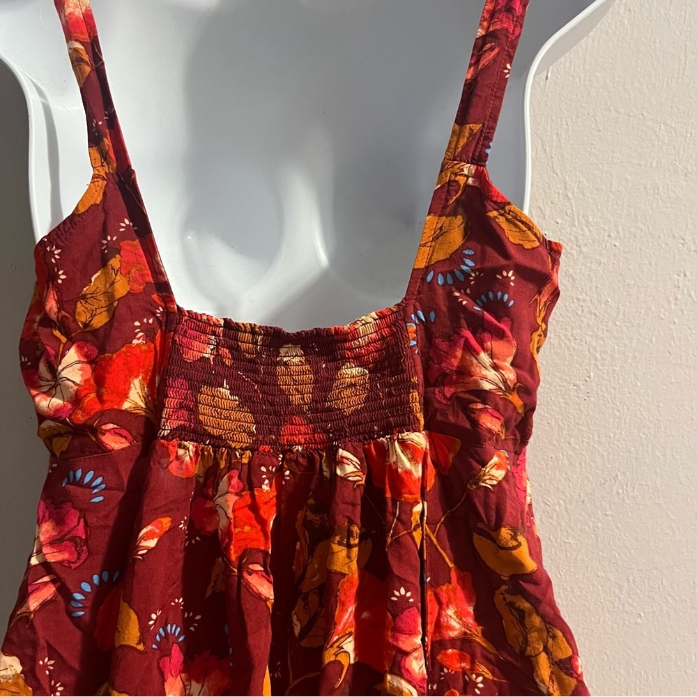 Free People 'Lattice Lovers' Lace-Up Minidress Medium - Picture 12 of 14